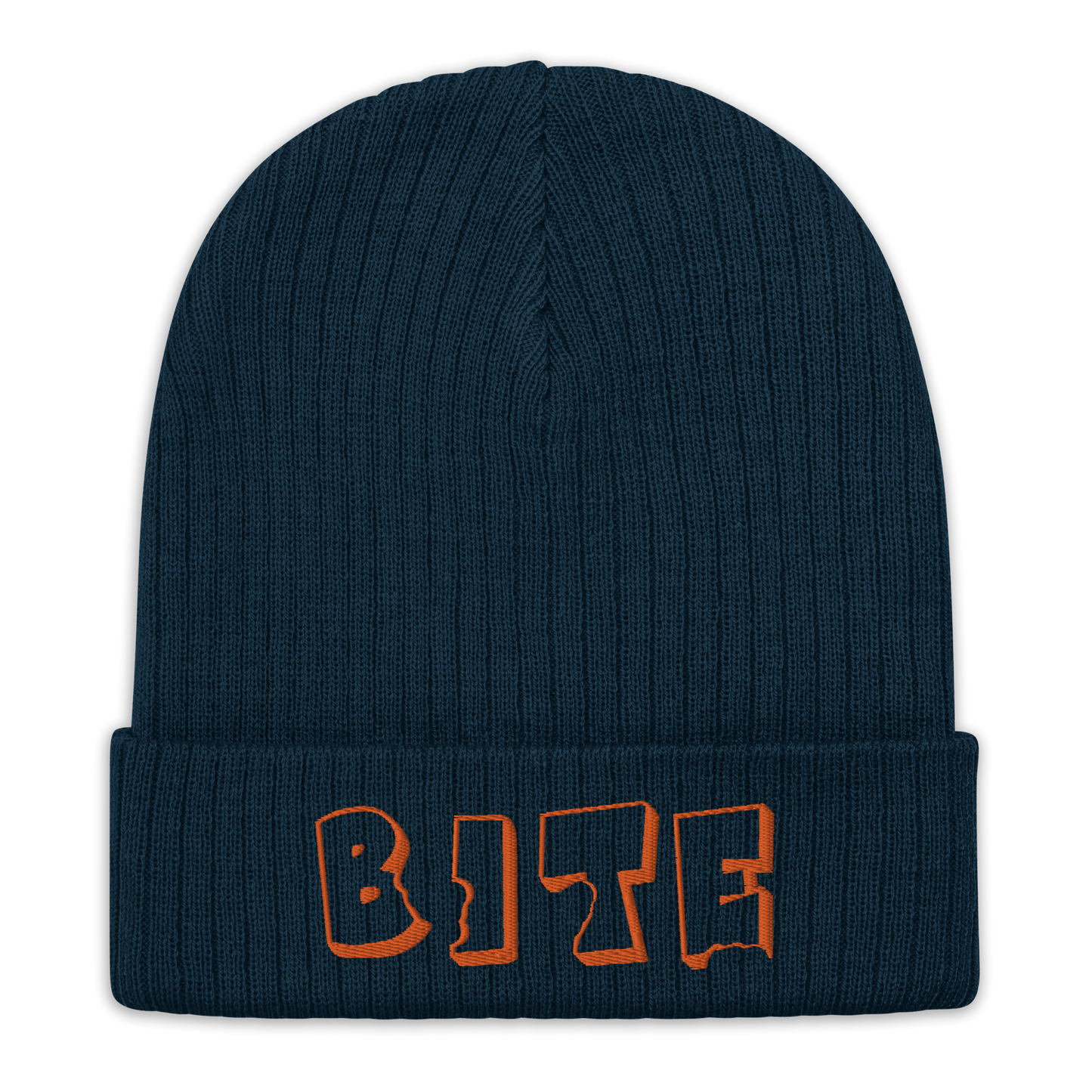 Bite Clothing Co Orange Edition “Ribbed knit beanie”