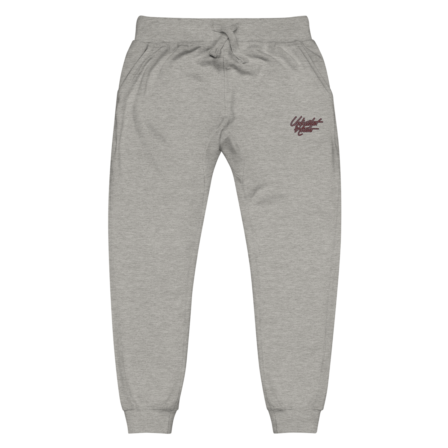 Bite & Trap Love Marroon Unlimited Hustle Unisex fleece sweatpants