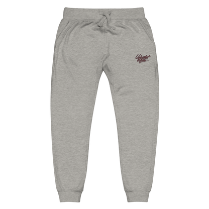 Bite & Trap Love Marroon Unlimited Hustle Unisex fleece sweatpants