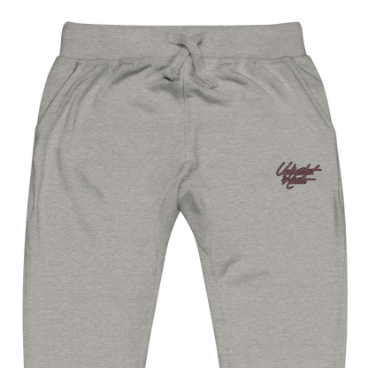 Bite & Trap Love Marroon Unlimited Hustle Unisex fleece sweatpants