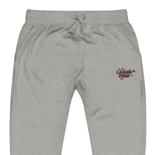 Bite & Trap Love Marroon Unlimited Hustle Unisex fleece sweatpants