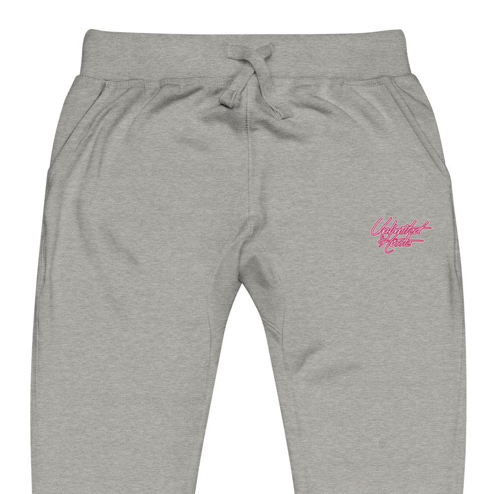 Bite & Trap Love Pink Unlimited Hustle Unisex fleece sweatpants