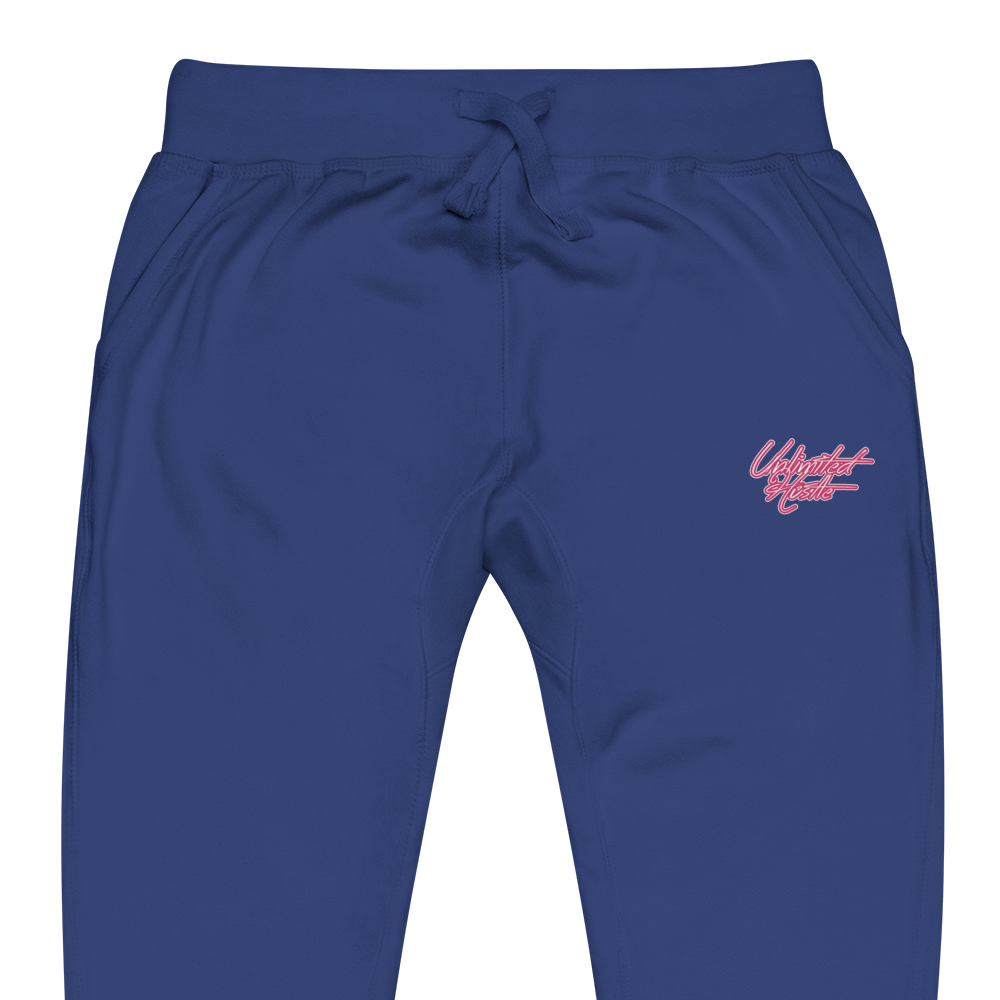 Bite & Trap Love Pink Unlimited Hustle Unisex fleece sweatpants