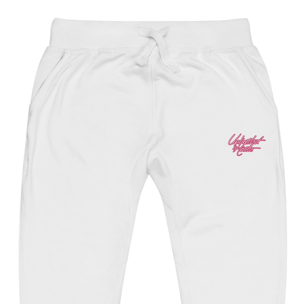 Bite & Trap Love Pink Unlimited Hustle Unisex fleece sweatpants