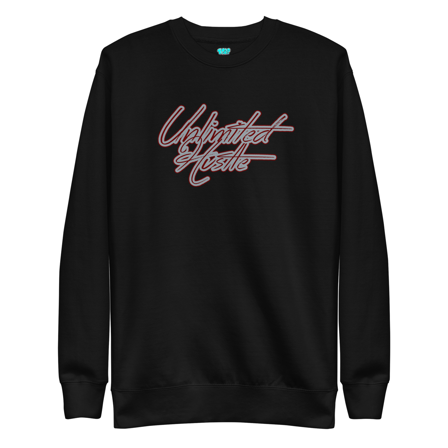 Bite & Trap Love Marroon Unlimited Hustle Unisex Premium Sweatshirt